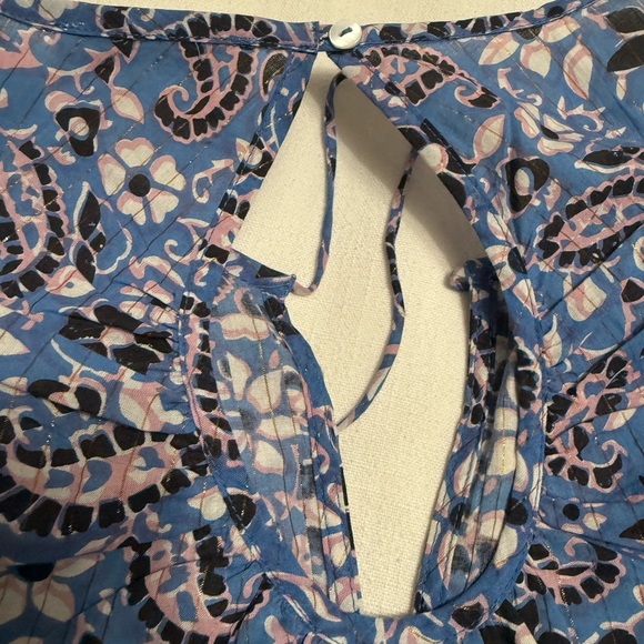 Cleobella Cora Mini Paisley Dress Womens Large - Picture 11 of 12